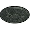 Ekena Millwork Edinburgh Ceiling Medallion (Fits Canopies up to 5 1/4"), 18"OD x 1 3/4"P, Painted Turtle Crackle CM18EDPTC - alternate 4